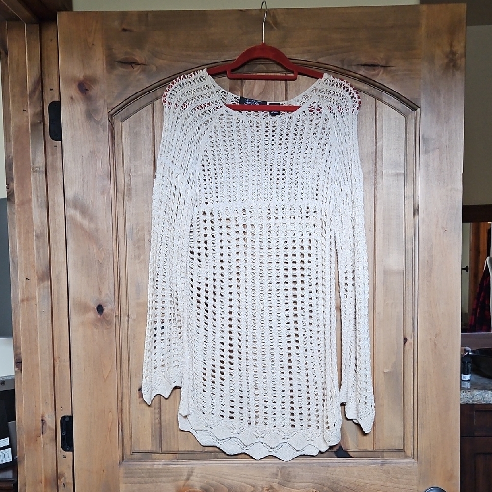Cream Knit Women's Sweater